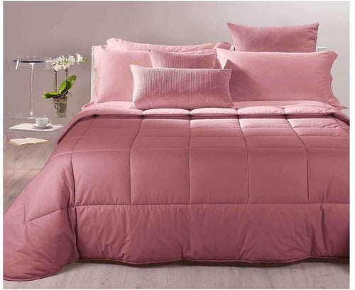 Caleffi Trapunta per Letto Matrimoniale in Cotone Bicolor D116 - Passarelli Biancheria