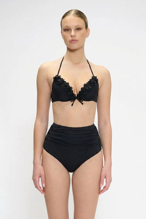 Bikini push-up con applicazioni e slip alto | MARINA ABAGNALE