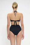 Bikini push-up con applicazioni e slip alto | MARINA ABAGNALE