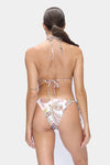 Bikini triangolo e slip annodato multi fantasia | MARINA ABAGNALE