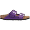 Birkenstock ciabatta Arizona hiny lizard acai, Birko Flor Embossed 1027765 Ciabatte Birkenstock