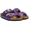 Birkenstock ciabatta Arizona hiny lizard acai, Birko Flor Embossed 1027765 Ciabatte Birkenstock