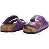 Birkenstock ciabatta Arizona hiny lizard acai, Birko Flor Embossed 1027765 Ciabatte Birkenstock