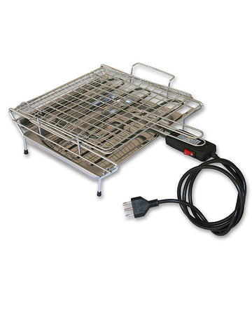 Bistecchiera griglia elettrica in acciaio inox 2000 Watt Made in Italy La Stella - G8