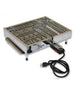 Bistecchiera griglia elettrica satinata in acciaio inox 2200 Watt Made in Italy La Stella - ST 2200