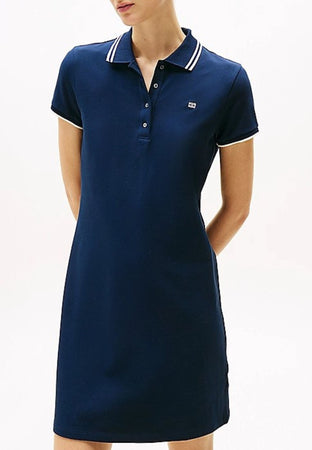 Tommy Hilfiger Abito SPORTY FEMININE REG POLO DRESS da donna