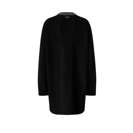 Pinko vestiti casual donna pinko - ask abito blend ws strass - nero da donna