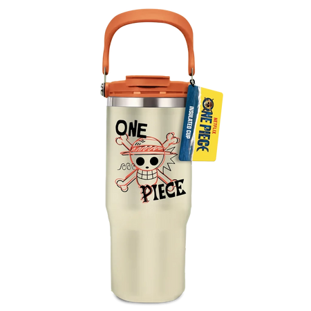 ONE PIECE NETFLIX - Jolly Roger - XL Insulated Cup 900ml with Handle