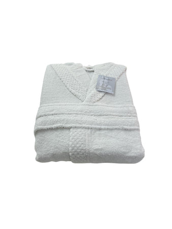 Accappatoio Check Via Roma 60 – Spugna di Cotone Extra Soffice Uomo & Donna