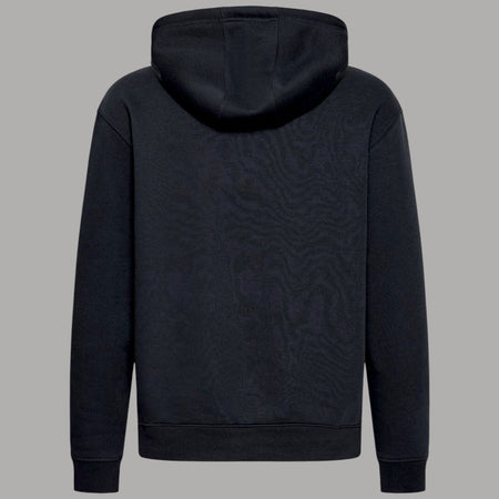 Blend felpa blu con cappuccio e zip 20718946