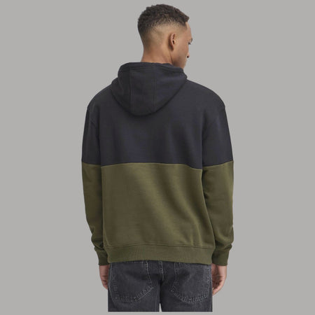 Blend felpa cappuccio verde e nera JUWAN 20718485