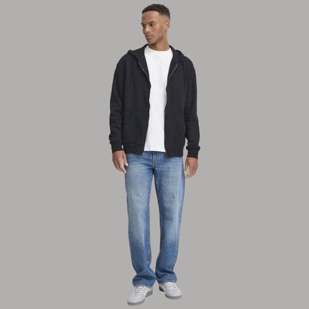 Blend felpa con zip e cappuccio dress blu JUSTE 20718483