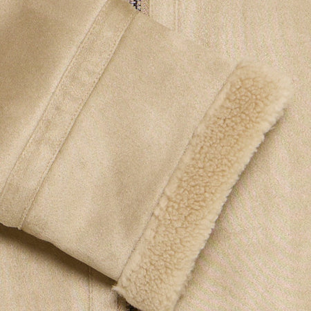 Blend giacca eco montone beige FISCHER 20720064