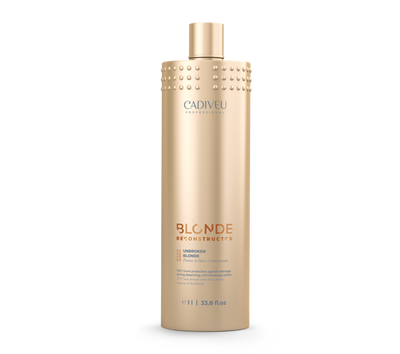Cadiveu brasil cacau blonde reconstructor unbroken blonde 1000 ml leave in con proteine e filtro solare