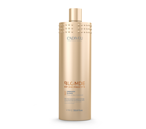 Cadiveu brasil cacau blonde reconstructor unbroken blonde 1000 ml leave in con proteine e filtro solare