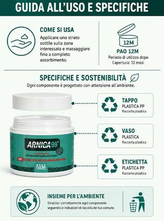 - Arnica Per Cavalli Uso Umano crema riscaldante muscoli sportiva antinfiammatoria,arnica per cavalli, balsamo cavallo riscaldante ARNICA 99 per cento 500 ML