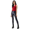 Oroblu Jeggings in Eco Pelle Deep Forest Jeggings VOBT64457 S32 - Passarelli Biancheria
