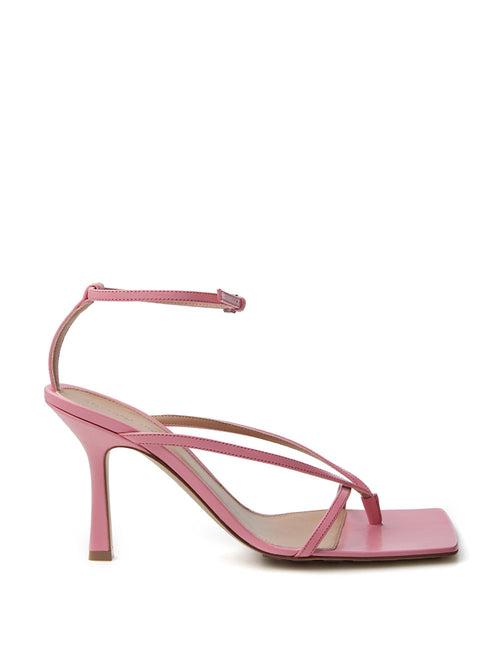 Bottega Veneta Sandali Stretch in Rosa da donna