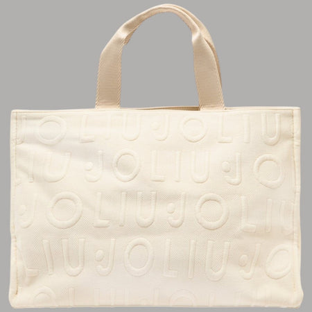 Borsa Liu Jo Tote Maglia con Tracolla Removibile e Pochette Zip