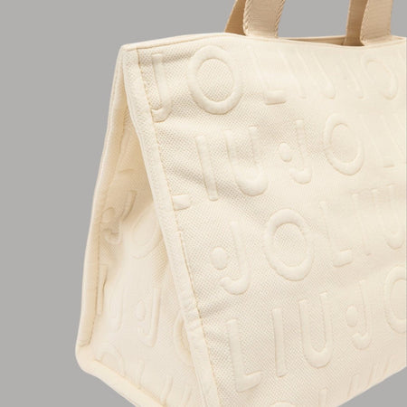 Borsa Liu Jo Tote Maglia con Tracolla Removibile e Pochette Zip