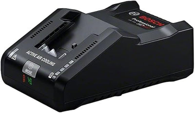 Bosch Professional 18V System Caricabatteria ultra-rapido GAL 18V-160 (3 modalità di ricarica, corrente di carica da 16 A, tecnologia Active Air Cooling)