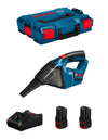 Bosch professional bosc gas 12v akku-staubs. 2x3,0 ah l-box 06019e3003 3165140910712
