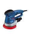 Bosch professional gex 34-150 levigatrice rotorbitale, diametro platorello 150 mm, foglio abrasivo c470 per legno, adattatore aspirazione, in scatola di cartone 4059952528922
