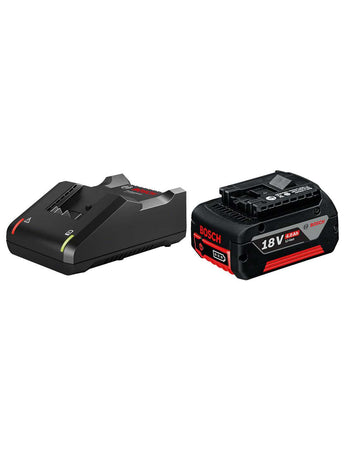 Bosch professional professional 1600a01b9y - starter set 1 x 4 con caricatore gal 18 v-40 e 1 batteria da 4 ah (18 volt, in scatola), 18 v 3165140970297
