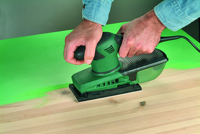 BOSCH - 10 FOGLI ABRASIVI PER LEVIGATRICE CON VELCRO 93 x 185 mm, 8 FORI GRANA 120