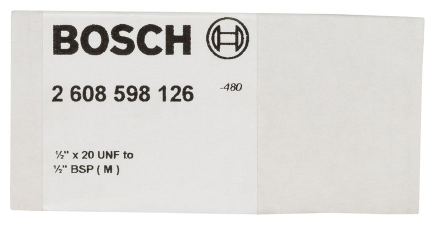 'Bosch Pro Adattatore 1/2 x 20 UNF a G 1/2 "