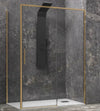 Box Doccia Profili Oro Scorrevole 6mm Anticalcare H200 - Shopbagno.it
