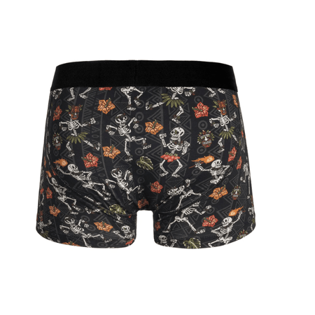 Boxer American Socks Dancing Skeletons