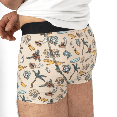 Boxer American Socks Stinky Surfer