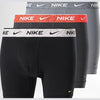 Boxer Nike Trunk 3pk KE1284 0W3 Black