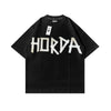 Boxy Fit T-shirt 100% Cotone Taped - Horda Brand Streetwear