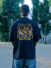 Boxy fit T-shirt 100% Cotone Wild & Free Horda Brand Streetwear