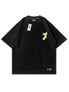 Boxy fit T-shirt 100% Cotone Wild & Free Horda Brand Streetwear