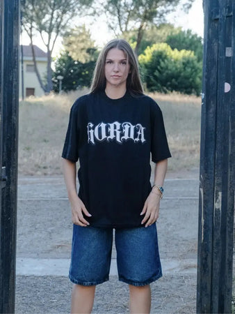 Boxy fit T-shirt 100% cotone Horda Gotic Horda Brand Streetwear