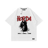 Boxy fit t-shirt 100% Cotone Collar Spikes Horda Brand Streetwear