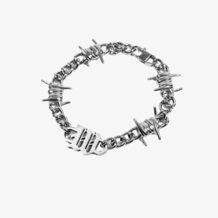Braccialetto Wasted Paris Wire Silver