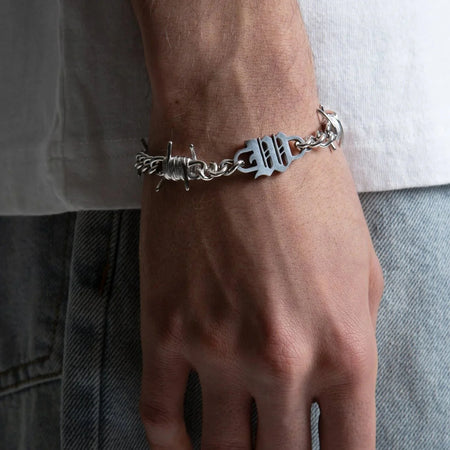 Braccialetto Wasted Paris Wire Silver