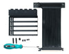 Bracket PCI Verticale + Estensione cavo per posizionamento VGA verticale su case VERTIBRA e MAJES