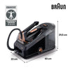 Braun Sistema Stirante a Vapore CareStyle 7 Pro IS 7286 IS7286BK