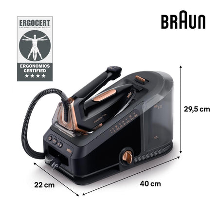 Braun Sistema Stirante a Vapore CareStyle 7 Pro IS 7286 IS7286BK