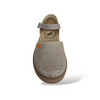 Espadrillas Bambina Beige VUL-LADI con Fibbia – Scarpe Cerimonia Estate Taglie 24-37