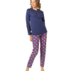 Brilliamo Pigiama da donna invernale in Caldo Cotone BR892192 2510S