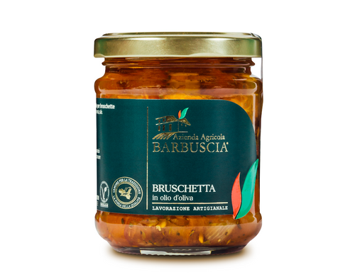 Barbuscia - Bruschetta in olio di oliva 190 gr