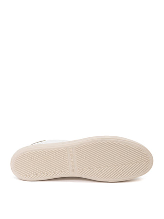 P448 Sneakers Thea Piton in Pelle bianca . da donna