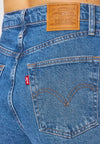 LEVI'S jeans RIBCAGE STRAIGHT ANKLE da donna