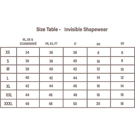 Bye Bra Light Control Invisible Short S20 - Passarelli Biancheria